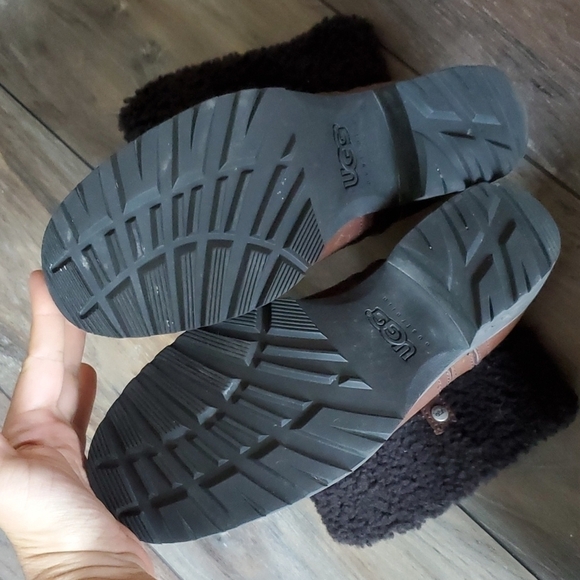 Ugg Australia Women Bellvue II Leather Ankle Booties shoes sz 7.5 - Picture 10 of 15